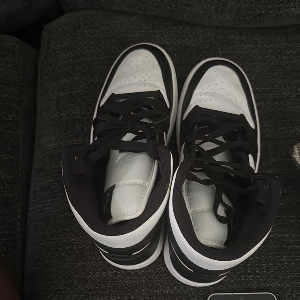 Women’s Black and White Sneakers